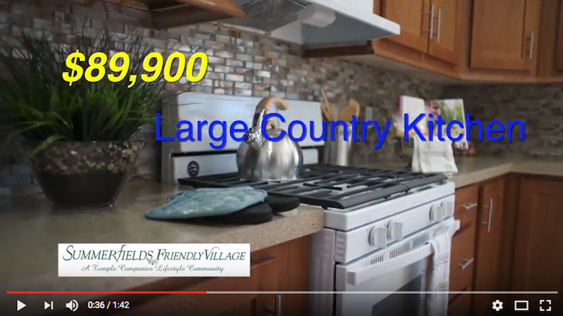 Tamarack model home tour Large Kitchen