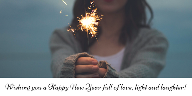 Happy New Year Full of Love, Light and Laughter