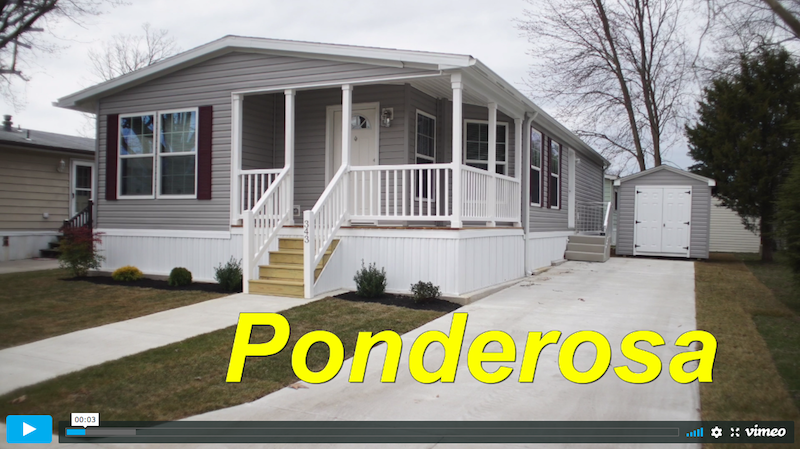 Ponderosa manufactured home model video Summerfields Friendly Village