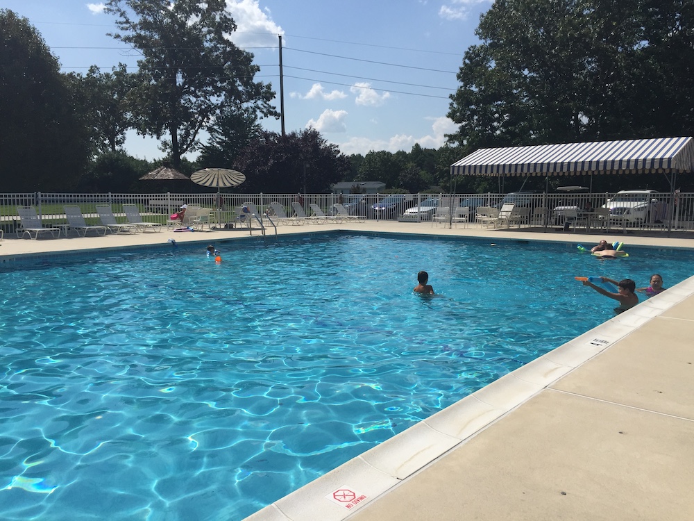 last day of pool Kids Having Fun in the Sun