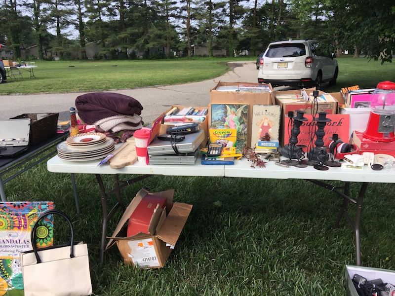 Summerfields Friendly Village Yard Sale Household Items