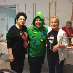 Marlene, Gail, and Jane at the Cookie Exchange