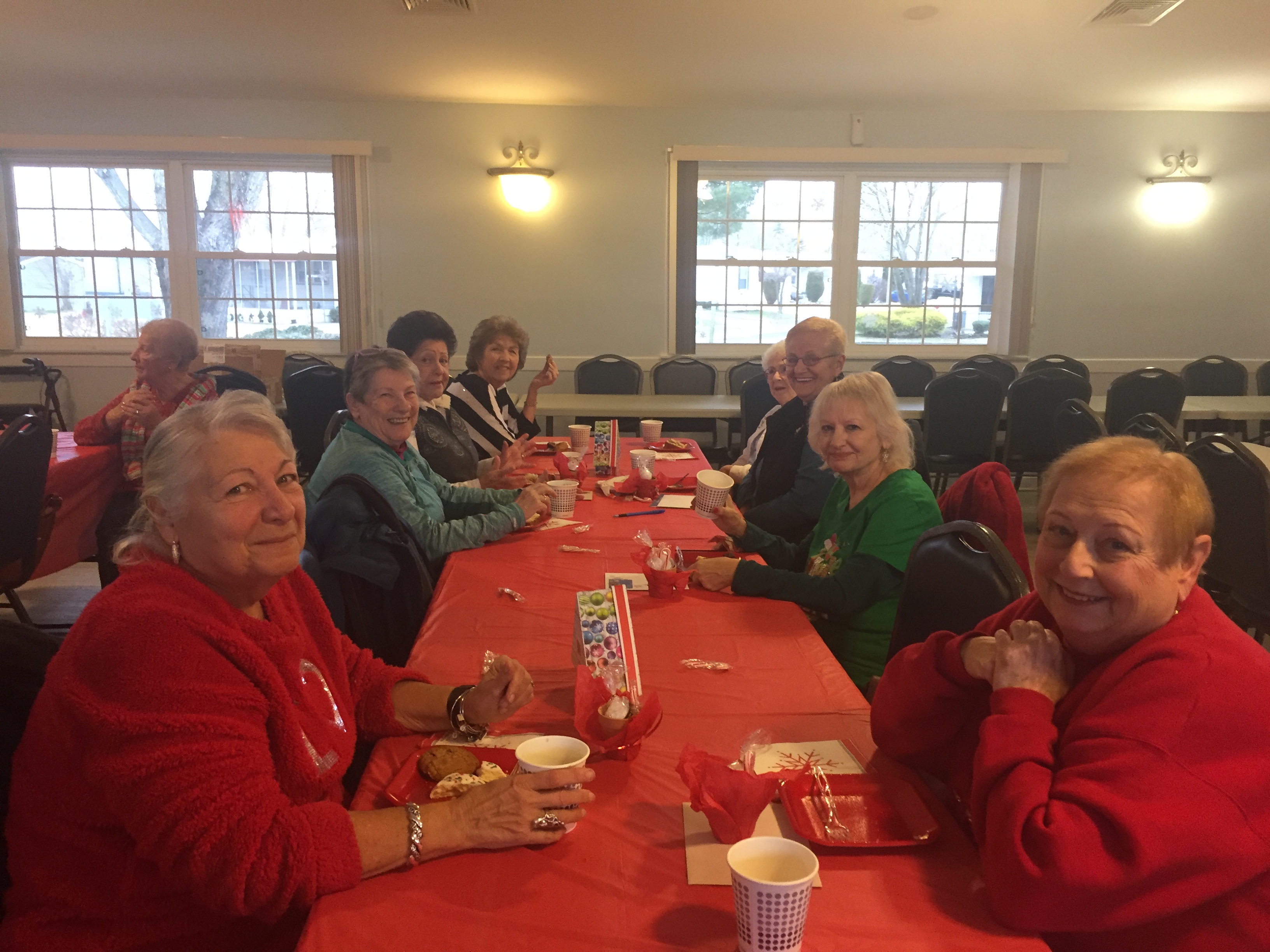 Annual Christmas Tea Party Summerfields Friendly Village