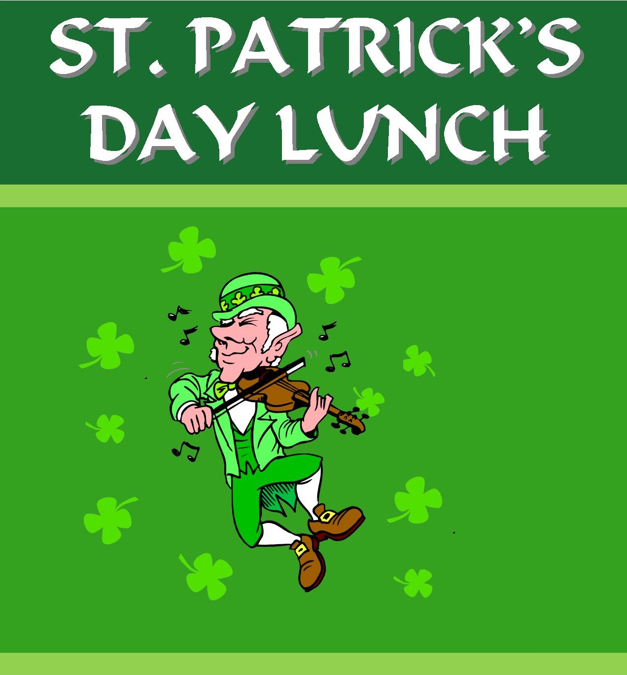 St. Patrick's Day Lunch
