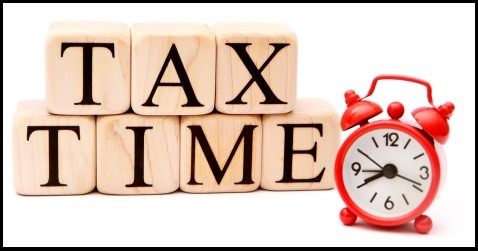 Tax Time with Clock