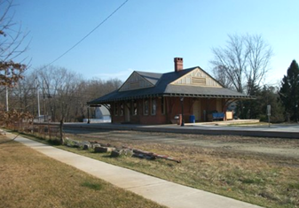 Train Station in Pemberton New Jersey